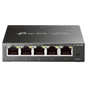 TP-Link 5port Gigabit 簡單管理型交換器  TL-SG105E  1個