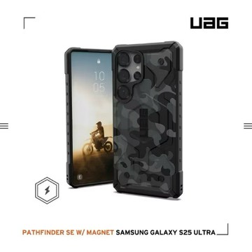 UAG Galaxy S25 Ultra 磁吸耐衝擊經典保護殼-迷彩黑(支援MagSafe及無線充電)