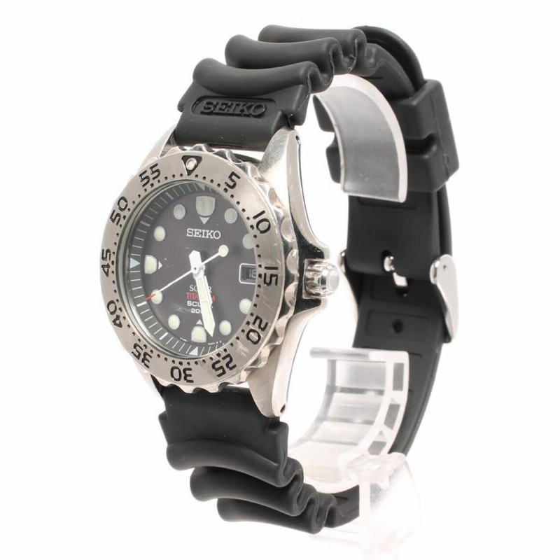 なごこの様確認 Repair ファッション SEIKO【V145-OAHO】 オール チタニウム