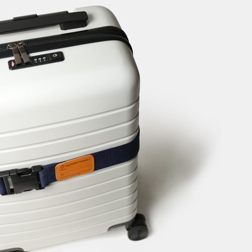 【不傷心微瑕品】真皮行李帶/客製化雷雕/行李不怕丟