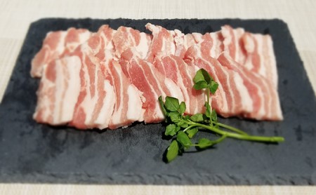 富山県産　なんとポーク　豚バラ焼き肉用　1kg