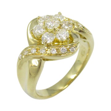 JEWELRY 無品牌珠寶 18K黃金 鑽石 戒指 #11 【二手名牌BRAND OFF】