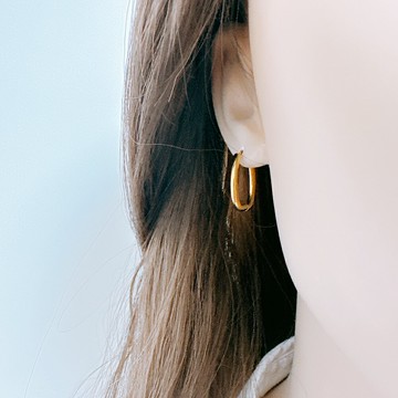 【SPARKMO】歐美熱銷簡約個性時尚圈圈耳環(小款)