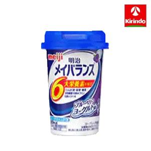 明治 明治メイバランスミニ カップ ブルーベリーヨーグルト味 125ml ※軽減税率対象