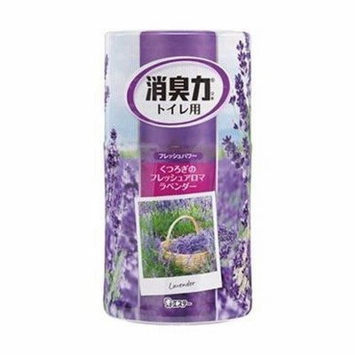 （まとめ）エステー トイレの消臭力 ラベンダー400ml 1セット（5個）〔×10セット〕[21]