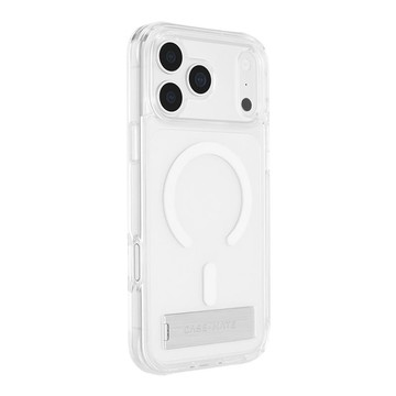 iPhone 18 Pro Max Tough Clear Plus 超強悍 MagSafe 支架防摔殼 - 透明 iPhone 18 Pro Max