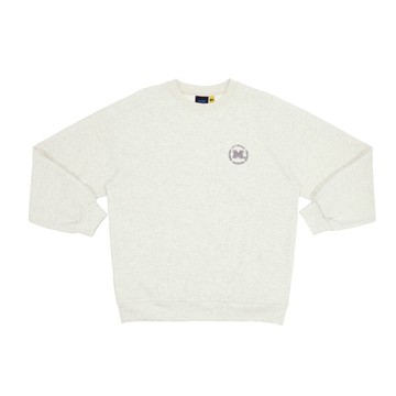 NCAA 大學T 白灰 密西根 刺繡 落肩 長袖 中性 7555100411