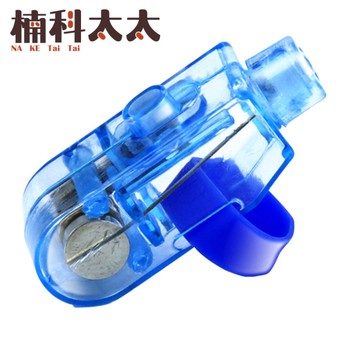 手指燈 10入 藍色 隨身照明燈 戶外指套燈 特殊照明燈 LED燈 投射燈 小燈泡 指環燈 FGLB