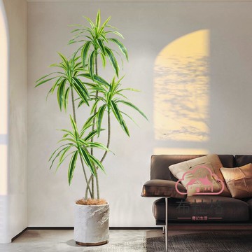 免運 公司貨 仿真 仿真綠植假植物高端輕奢室內美人鐵龍血樹客廳裝飾仿生花盆栽擺件 可開發票 全館五折 工廠現貨直銷 新品特價 BLGQHSH1225