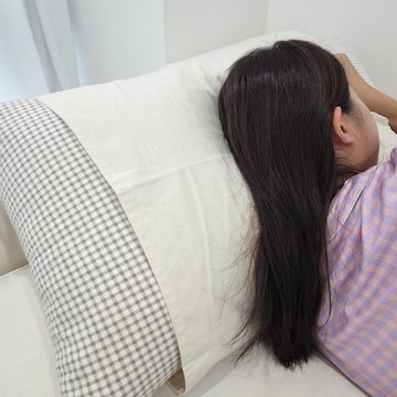 有機棉枕套，適合旅行使用，附枕頭套袋