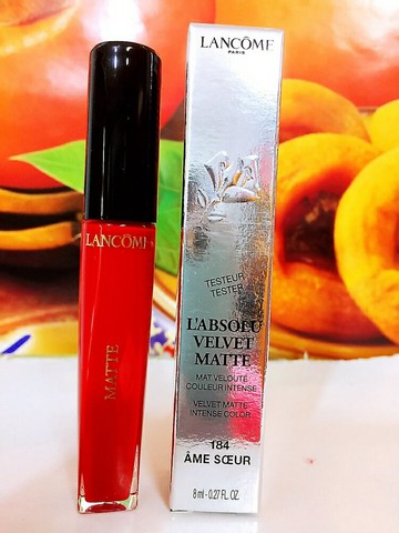 LANCOME 蘭蔻 絕對完美光蜜唇萃 #184 百貨專櫃正貨盒裝