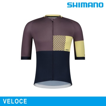 SHIMANO VELOCE 短袖車衣｜金屬棕色 (S-XL)