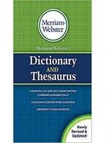 Merriam-Webster's Dictionary And Thesaurus (Mass Market)  Webster 2019 Merriam-Webster