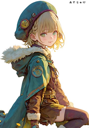 【11月新品】07-105-0243 人物貼紙 冬日女孩