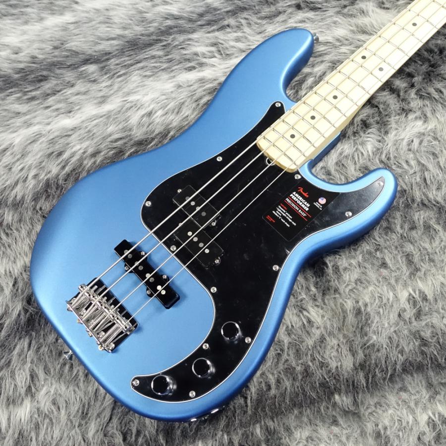 Fender American Performer Precision Bass Satin Lake Placid Blue