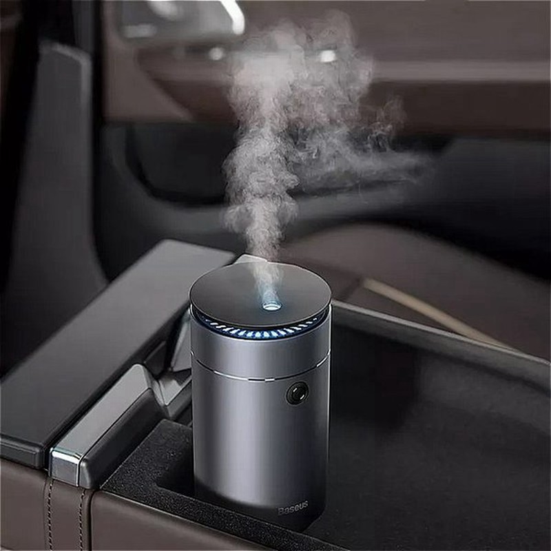 Baseus 車 の 空気清浄 加湿器 自動清浄機aromo Ledライト と アロマディフューザー 車 芳香剤 香水 通販 Lineポイント最大get Lineショッピング