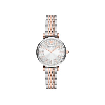 GIANNI T-BAR 雙色不銹鋼女錶