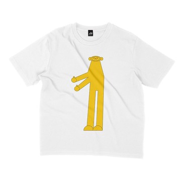 愛比中指的瘋猴 - 寬版落肩 - 2色