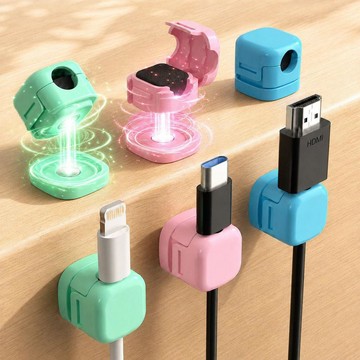 【理線器】 充電傳輸線收納 桌面理線器 手機充電線固定器 理線卡扣 走線整理器 線材固定器 桌上理線器 充電線收納