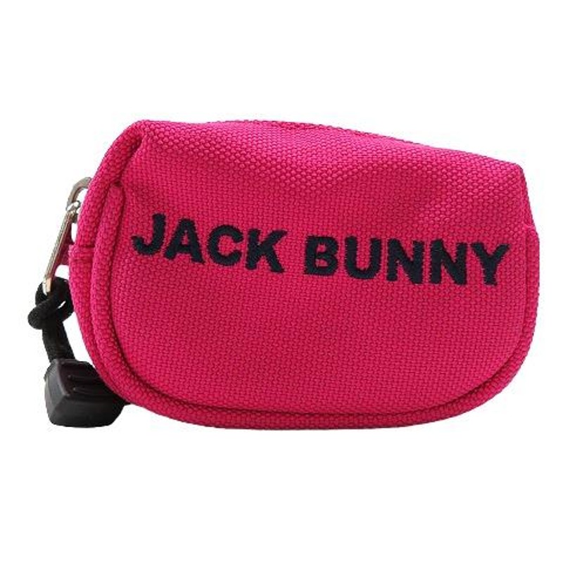 JACK BUNNY ジャックバニー ボールケース ピンク系 ゴルフウェア