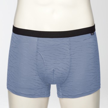 SOLIS 綠色奇兵 系列 M-XXL 素面 前檔 開口 貼身 四角 男內褲 (夜幕藍)