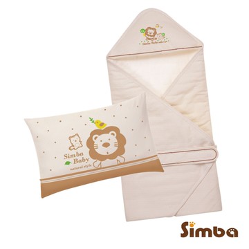 小獅王辛巴 大地系有機棉舒適呵護二件組