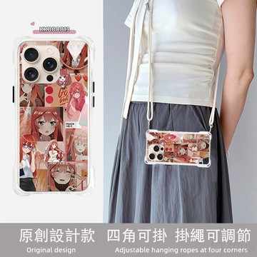 TRT五等分的花嫁 掛繩手機殼 型號齊全 iPhone 16 15 14 13 12 XS 手機背帶 手機殼 背帶手機殼