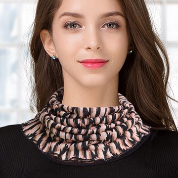 現貨~ 薄款 羊毛 輕便 多功能 保暖 脖圍  脖圍 圍巾 頭巾 護頸 假領子 套頭