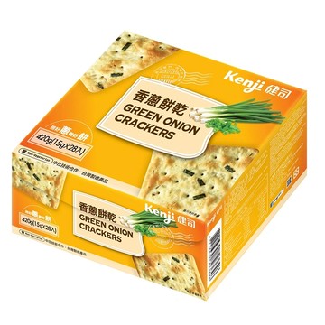Kenji 健司 香蔥餅乾 28包  420g  1盒
