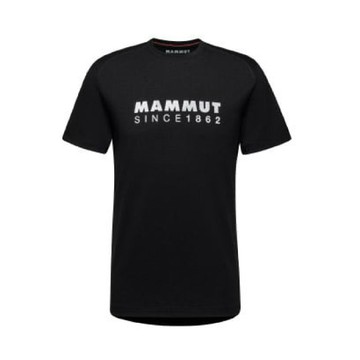 MAMMUT 男款 Trovat 輕量吸濕排汗短袖圓領休閒衫/1017-05250-0001 黑