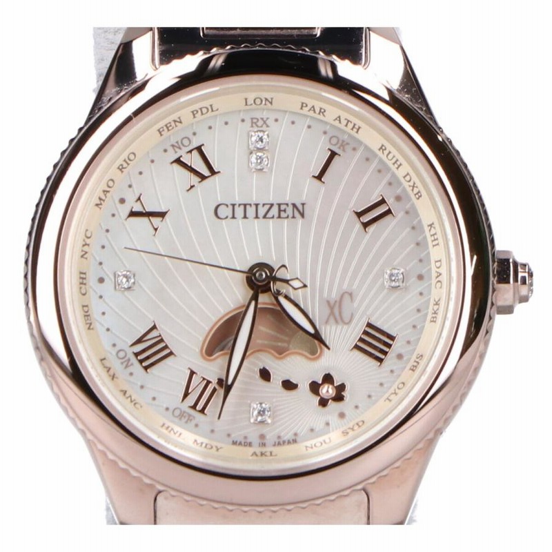 美品/25周年記念 CITIZEN シチズン EE1006-51W H296 xC クロスシー daichi collection ダイチコレクション  エコ・ドライブ電波 腕時計 | LINEブランドカタログ