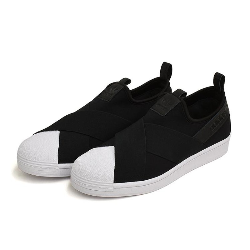 アディダス スーパースター スリッポン スニーカー メンズ レディース ブラック adidas SUPERSTAR SLIP-ON FW7051 |  LINEブランドカタログ