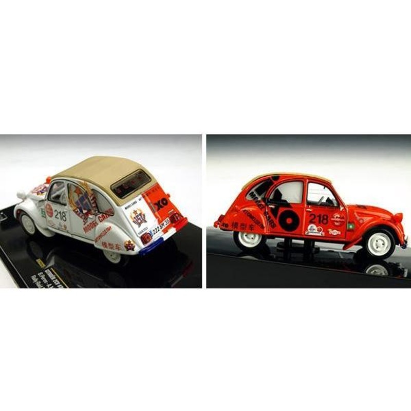 有名ブランド 玩具関連商品 シトロエン 2CV 10 パリ-北京ラリー No.218 Pere 43スケール  RAC225 <br><br>オススメ 送料無料