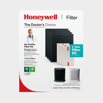 Honeywell HRF-ARVP300一年份耗材組 (4片活性碳+3片HEPA/盒)