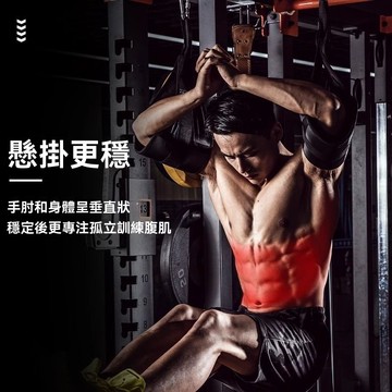 【臺灣有貨】腹肌懸臂帶 腹肌帶 懸掛訓練帶 多功能室內單槓託帶 運動健身器材 單槓引體嚮上懸掛吊帶 腹肌帶