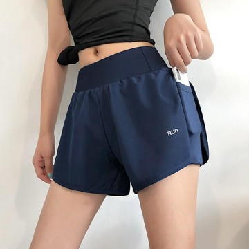 HK✨運動短褲女夏季防走光休閒速幹跑步健身褲寬鬆高腰外穿舞蹈瑜伽褲 瑜珈褲 女生短褲 闊腿褲 休閒短褲 大碼短褲 跑步闊