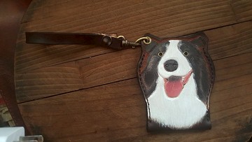 客製寵物狗兒Gogoro伸縮卡片式伸縮皮套/感應門禁/悠遊卡套