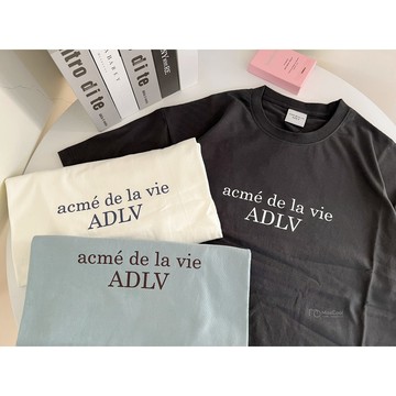 【MasCool】 ADLV 大LOGO 短袖 短T 寬鬆 短踢 acme de la vie 人生巔峰  韓國代購