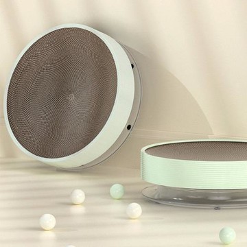 掏球玩樂貓抓板窩可拆替換磨爪器沙發貓玩具瓦楞紙不掉屑防貓抓柱
