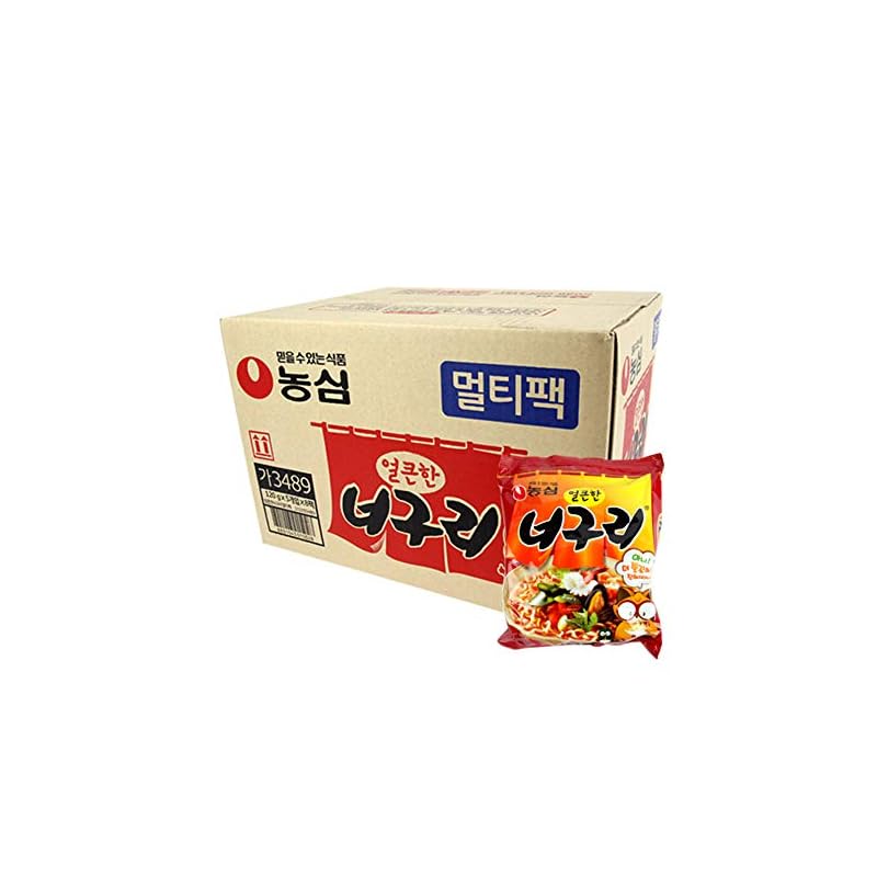 『農心（ノンシム）』ノグリラーメン（辛口）（ＢＯＸ　４０入）　韓国ラーメン