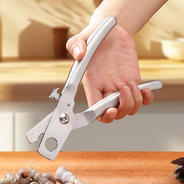 購滿99出貨⚡五金嚴選⚡全鋼一體不鏽鋼中空手柄 田螺剪新款田螺剪 剪螺絲屁股省力去尾