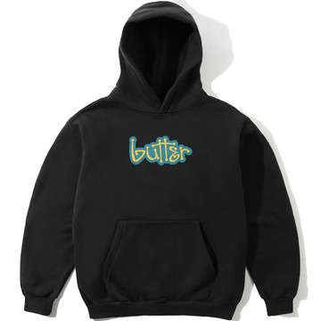 BUTTER GOODS BG252A30700 CONNECTION HOODED 帽T (黑色)