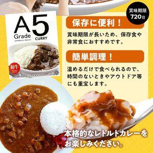 ふるさと納税 027-91 5等級黒毛和牛カレー ごろごろお肉入り200gx6個 鹿児島県南九州市