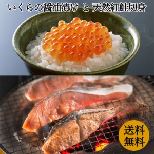 福袋 食品 父の日 鮭 いくら しょうゆ漬け さけ イクラ ギフト 送料無料 国産 北海道 いくら しょうゆ漬け 250g ロシア産 天然 紅鮭 80g