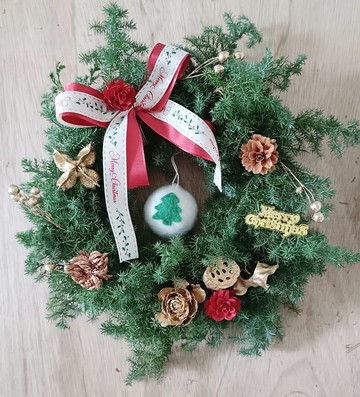 聖誕佈置選品 樹花圈 永生桌花盆花盆栽|開店開幕展覽生日禮物七