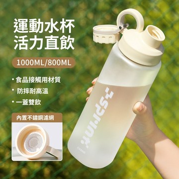【台灣現貨-速發🔥】大容量水杯 運動水壺 1000ml水杯 戶外水壺 登山水壺 耐熱水壺 隨行杯 健身水壺 透明水壺