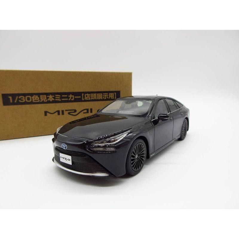 1/30 トヨタ 新型ミライ 2代目MIRAI カラーサンプル 非売品 ミニカー 