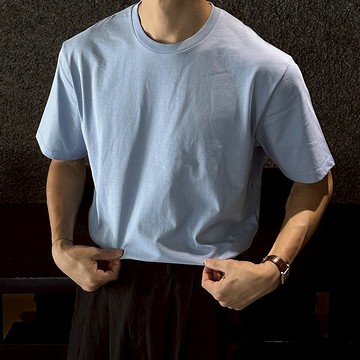 正韓Askin舒適涼爽素面彈力短袖上衣 18色 YUPPIE 預購商品 0610