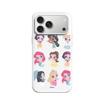 iPhone 17 Pro Max SolidX 白 - 迪士尼-公主系列 Disney Princess - Q版-迪士尼公主
