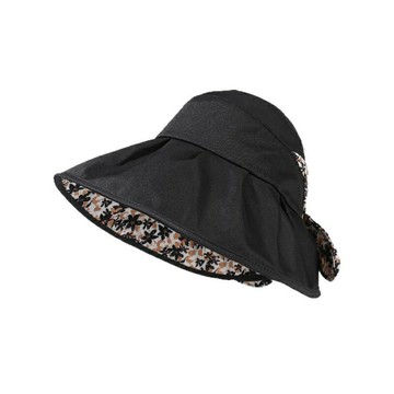 現貨+預購 防曬帽機能戶外漁夫帽遮陽帽大帽簷透氣速乾-蝴蝶結女帽子6色74kv18【獨家進口】【米蘭精品】